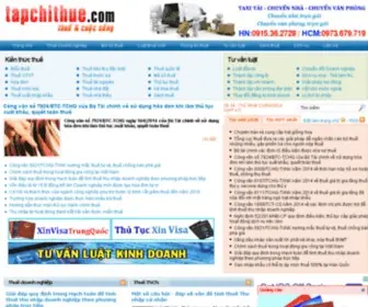 Tapchithue.com(Tạp) Screenshot