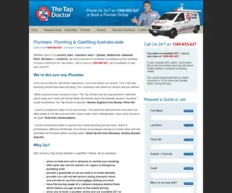 Tapdoctor.com.au(Plumbers, Gasfitters & Plumbing Services) Screenshot