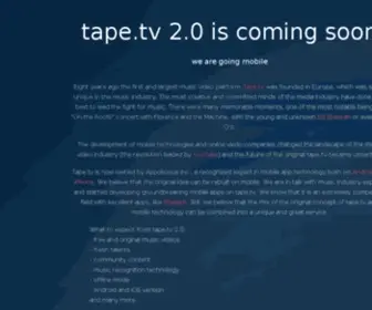Tape.tv Screenshot