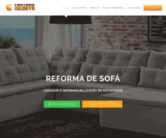 Tapecariaincanto.com.br(Reforma de Sofá Lavagem e Conserto Sofá) Screenshot