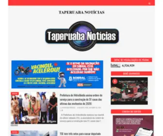 Taperuabanoticias.com.br(NOTÍCIAS) Screenshot