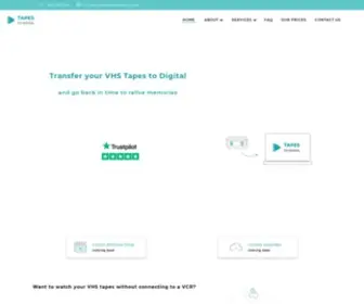 Tapestodigital.com(Bringing your precious memories back in full digital colour) Screenshot