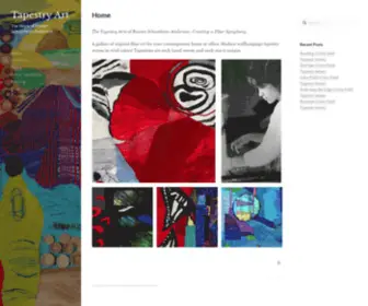 Tapestryart.com(The Tapestry Arts of Rowen Schussheim) Screenshot