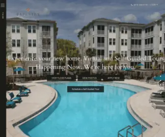 Tapestrycypresscreekapartments.com(Tapestry Cypress Creek) Screenshot