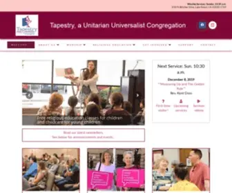 Tapestryuu.org(A Unitarian Universalist Congregation) Screenshot