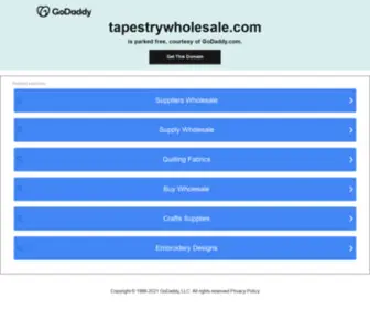 Tapestrywholesale.com(Tapestrywholesale) Screenshot