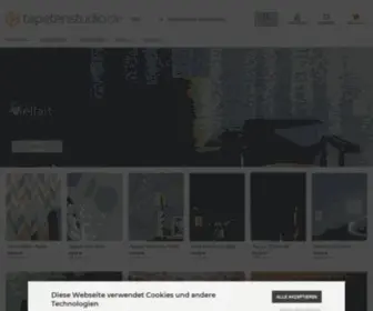 Tapetenstudio.de(Tapeten online kaufen im Tapetenshop) Screenshot