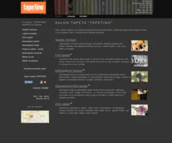 Tapetino.rs(Salon tapeta "TAPETINO") Screenshot