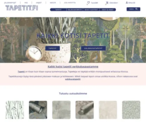 Tapetit.fi(Tapetit tilataan nyt verkosta) Screenshot