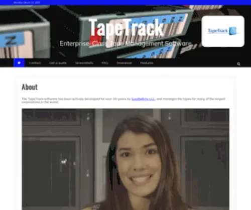 Tapetrack.com(Enterprise-Class Tape Management Software) Screenshot