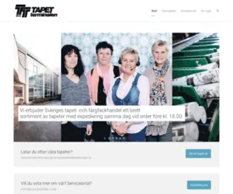 Tapetterminalen.se(Bredast sortiment med snabbast service) Screenshot