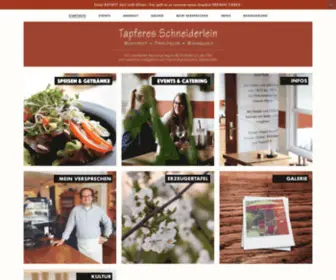 Tapferes-SChneiderlein.eu(Bistrot Tapferes Schneiderlein) Screenshot