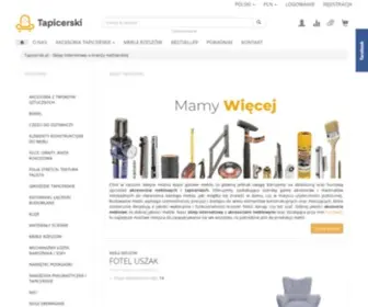 Tapicerski.pl(Hurtownia Tapicerska) Screenshot