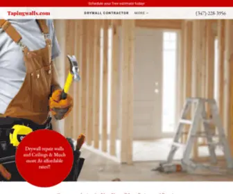 Tapingwalls.com(Drywall Repair) Screenshot