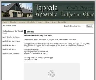 Tapiolachurch.org(Tapiola Church) Screenshot