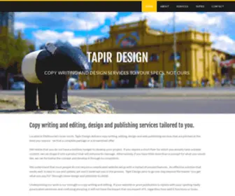 Tapirdesign.com(Tapirdesign) Screenshot