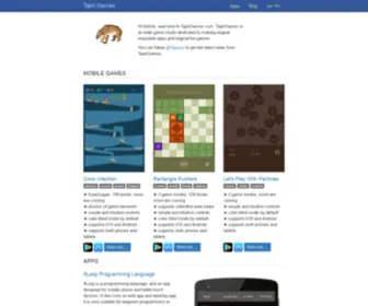 Tapirgames.com(Tapir Games) Screenshot