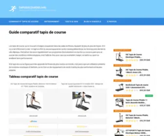 Tapisdecourses.info(Tapis de course Avis et Comparatif) Screenshot