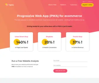 Tapita.io(Shopify Landing Page Builder) Screenshot