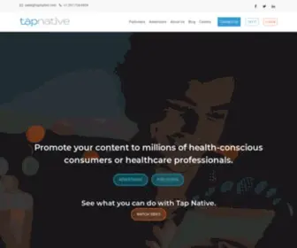 Tapnative.com(Tap Native) Screenshot