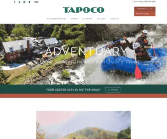 Tapoco.com(Historic Tapoco Lodge) Screenshot