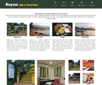 Tapolarivercamp.com(Tapola River Camp near Mahabaleshwar) Screenshot