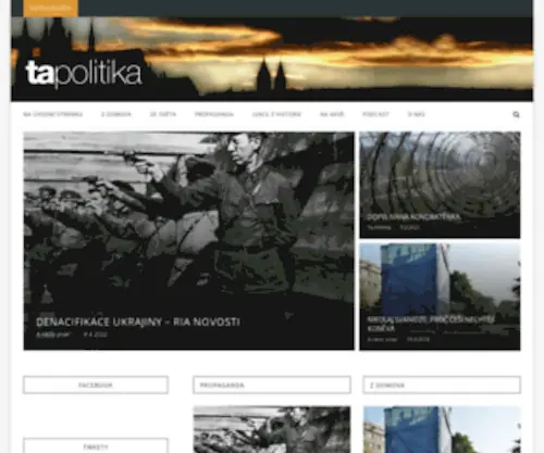 Tapolitika.cz(Tapolitika) Screenshot