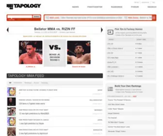Tapology.com(MMA & Combat Sports) Screenshot