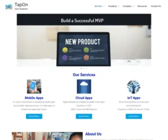 Tapontech.com(Services) Screenshot