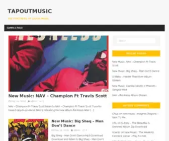 Tapoutmusics.com(Tapoutmusics) Screenshot
