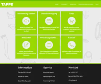 Tappe.at(TAPPE GmbH) Screenshot