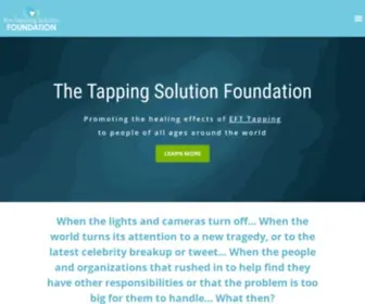 Tappingsolutionfoundation.org(The Tapping Solution FoundationTapping Solution Foundation) Screenshot