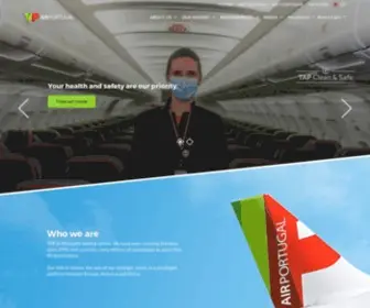 Tapportugal.com(TAP Air Portugal) Screenshot