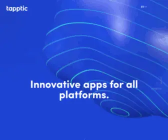 Tapptic.com(We believe in a smarter world) Screenshot