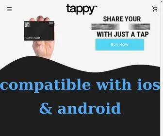 Tappycard.com(Share anything with a tap with Tappy Card) Screenshot