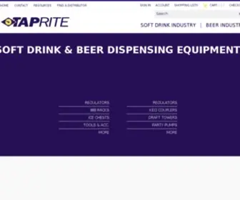 Taprite.com(A Preferred Supplier for the Soda and Beer Industries) Screenshot