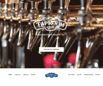 TaproomGrill.com(The Taproom & Grill) Screenshot