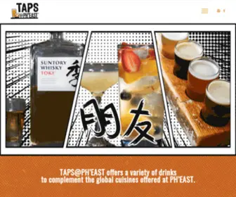 Tapsatpheast.com(TAPS @ PH'EAST) Screenshot