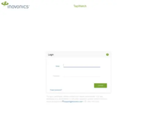 Tapwatch.com(Inovonics Cloud) Screenshot