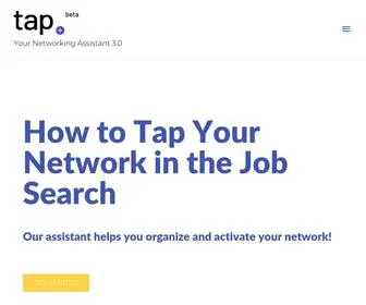 Tapyournetwork.com(Tap Your Network) Screenshot