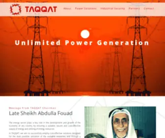 TaqQat.com(Power Generation) Screenshot