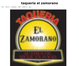 Taqueriaelzamorano.com(Taqueriaelzamorano) Screenshot