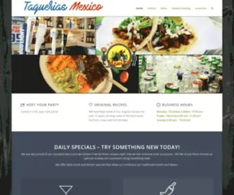 Taqueriasmexico.net(Taquerias Mexico) Screenshot