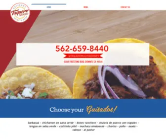 Taqueromuchoguisados.com(Taquero Mucho Guisados) Screenshot