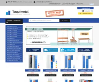 Taquimetal.es(Taquillas metálicas para profesionales) Screenshot