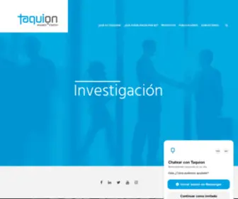 Taquion.com.ar(Research Strategy) Screenshot