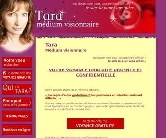 Tara-Voyance.com(Tara-médium et visionnaire) Screenshot