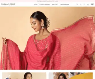 Taractara.com(Tara c tara:Shop from Tara C Tara online store) Screenshot