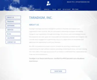 Taradigm.com(Taradigm, Inc) Screenshot