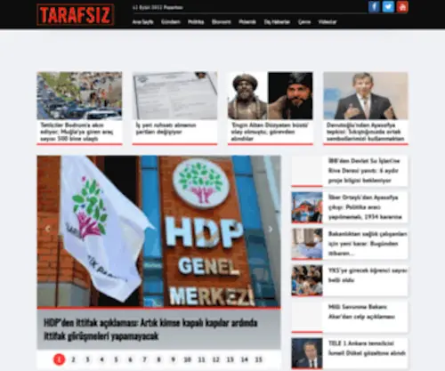 Tarafsizhaberajansi.com(Gazete Pencere) Screenshot